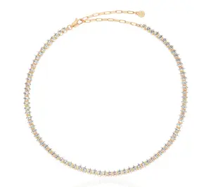Ettika Marquise Cut Tennis Necklace
