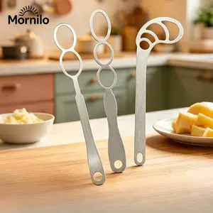 1Pcs/3Pcs Multifunctional Stainless Steel Spreader—A Portable Camping Utensil Suitable For Outdoor Picnics, Barbecues, And Kitchen Use; A Reusable Travel Utensil Ideal For Butter, Cream Cheese, And Various Spreads
