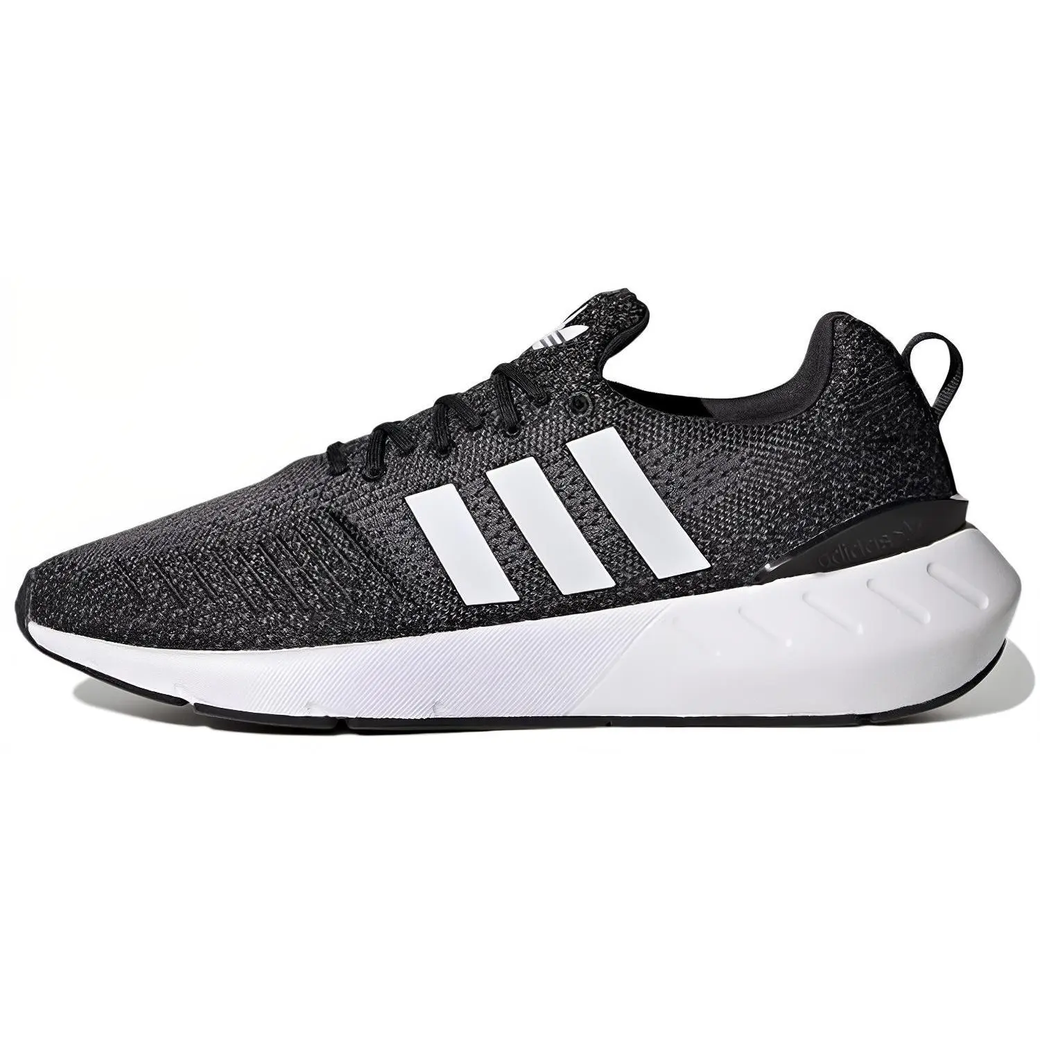 Adidas Swift Run 22 Core Black' Sneakers Durable Non-slip Low Top Unisex GZ3496