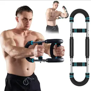 Arm Trainer Chest workout Strengthen Chest and Arm Muscles Men's Fitness Trainer Detachable Portable Spring Resistance Home Fitness Equipment Outdoorfun