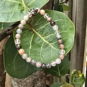 Thousand Layer Phantom Quartz Bracelet