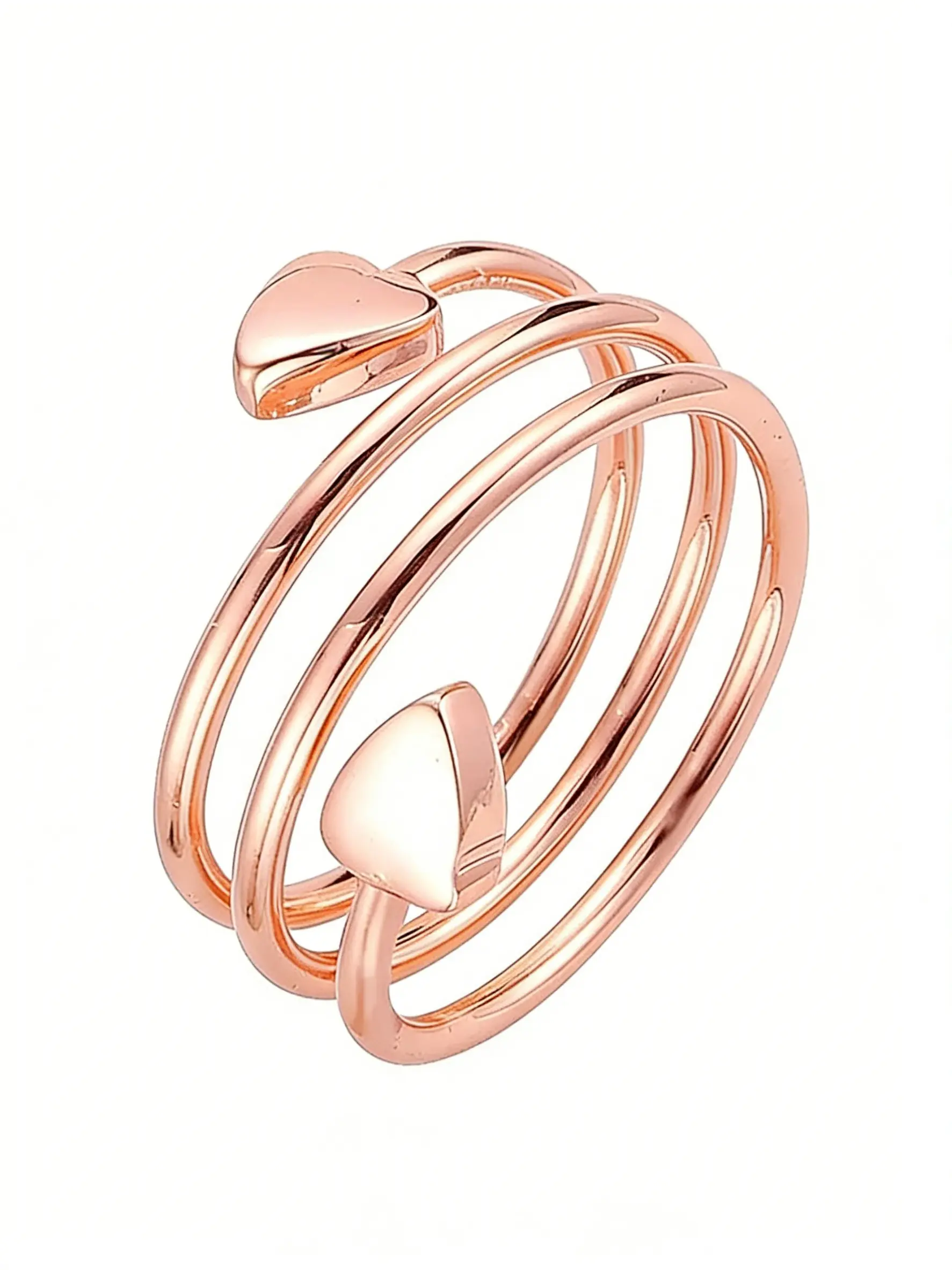 Pure Copper Magnetic Adjustable Trendy Rings for Women | Adjustable Stackable Ring with 3800 Gauss Strong Magnets & Turquoise Statement Multi Ring Stackable Finger Rings
