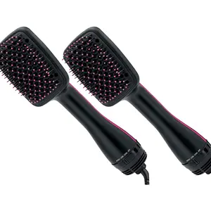 2 in 1 Hot Air Brush, 2 Counts Quick Drying Hair Dryer Brush with Adjustable Modes, Hair Styling Tool for Women & Girls, Hairdressing Tool, Thermal Brush