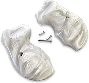 Replacement Grips for All Charter Arms Fire White Pearl wrap Around