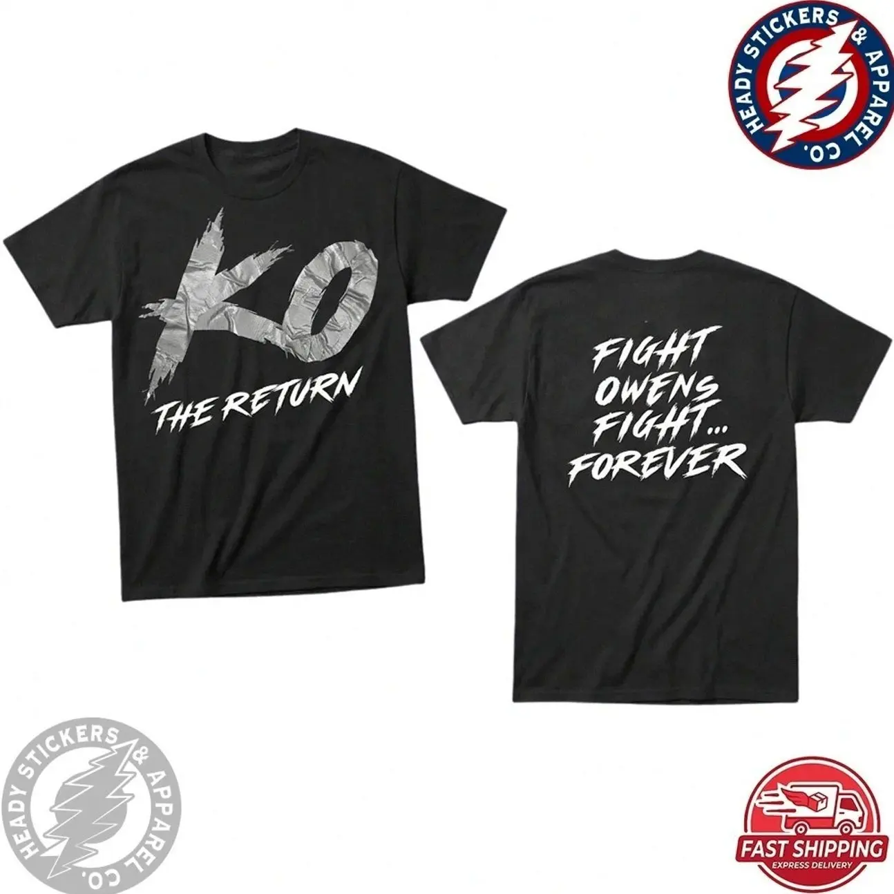 KO The Return Kevin Owens Shirt, Unisex Men & Women, Trendy Streatwear Gift Cotton