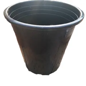 10 Five Gallons Nursery Plastic Pots for Planting and Gardening