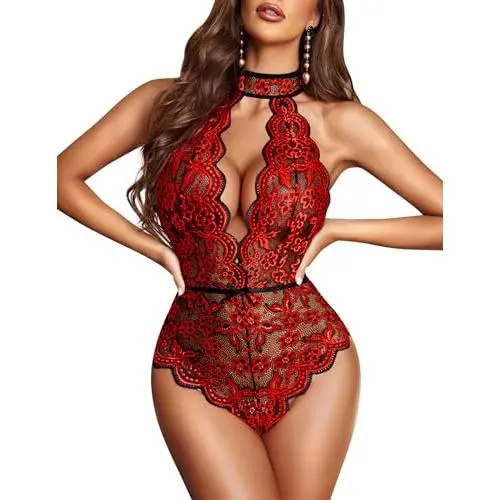 Black&red (with Snap Crotch)