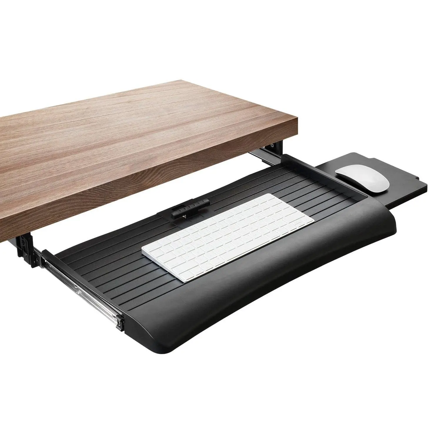 Mount-It! Under Desk Keyboard Drawer with Mouse Platform Ergonomic Keyboard Tray Mount-It! Under Desk Keyboard Drawer with Mouse Platform Ergonomic Keyboard Tray