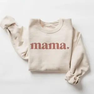 Vintage Mama Mauve Heart Sweatshirt - Cute Gift For New Mom - Birth Announcement - Mothers Day Gift - Boho Mama Sweater