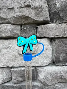 Blue Bow Topper