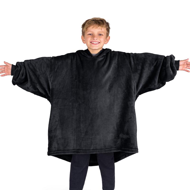 The Bare Homey - Youth Wearable Blanket - Microplush Side Pockets