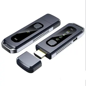 50M Wireless HDMI-Compatible Video Transmitter Receiver Kits HDMI Extender Adapter TV Stick Dongle 1080P for Laptops PC Monitor