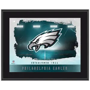 Philadelphia Eagles 10.5" x 13" Team Logo Sublimated Plaque