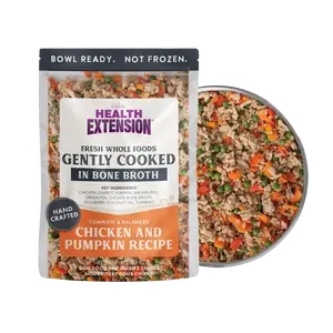Gently Cooked Chicken And Pumpkin Recipe Dog Food | Health Extension