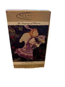 Hallmark Pansy Angel 1996 Keepsake Ornament