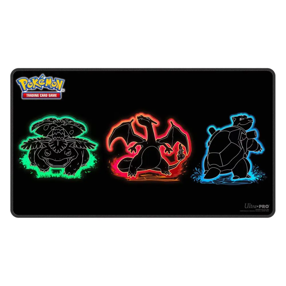 Pokémon Neon Kanto Foil Playmat