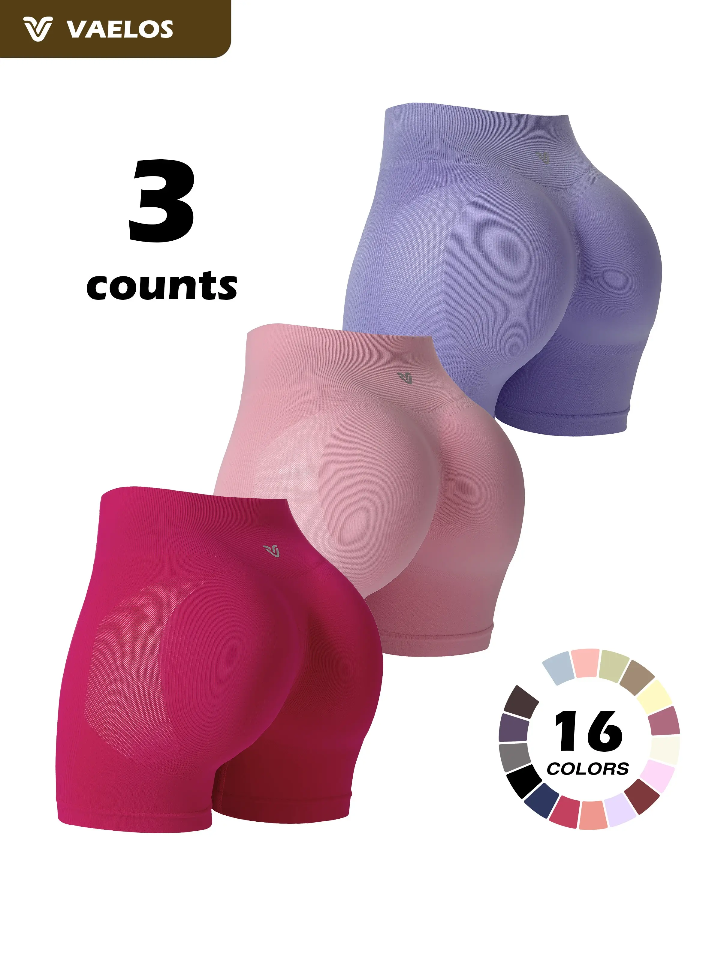 Seamless Shorts for Women, High Waist Scrunch Butt Yoga Shorts, Tummy Control Gym Biker Shorts, Butt Lifting Workout Activewear,summer outfits