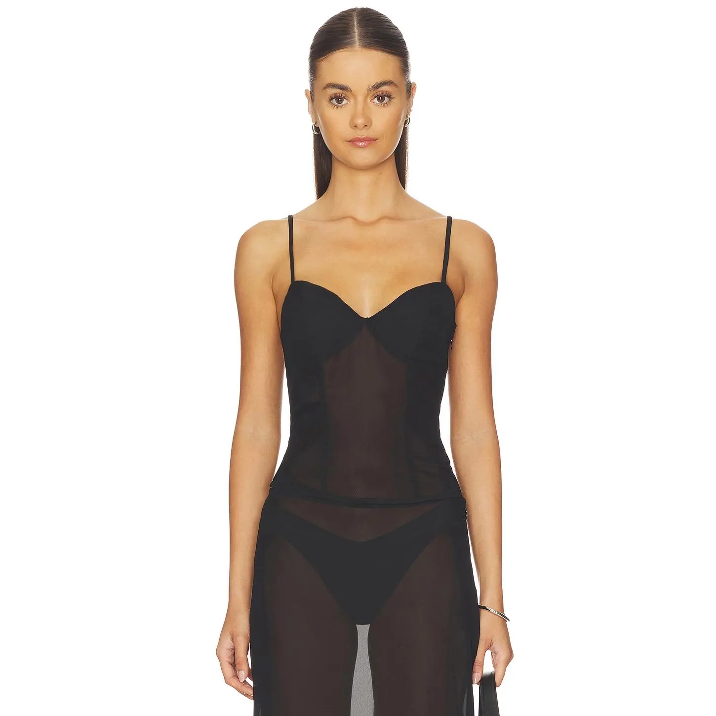 superdown Brantley Top in Black
