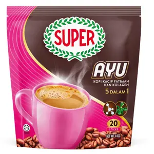Super Power 5-In-1 Kacip Fatimah & Collagen Coffee 440g Super Power 5-In-1 Kacip Fatimah & Collagen Coffee 440g