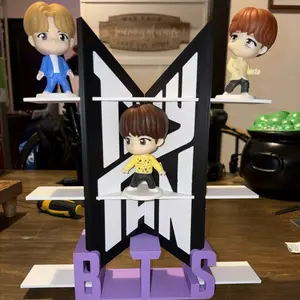 Tiny Tans Shelves - Customizable Display Stand for Collectible Figures and Toys - Perfect for Home Decor and Collectors