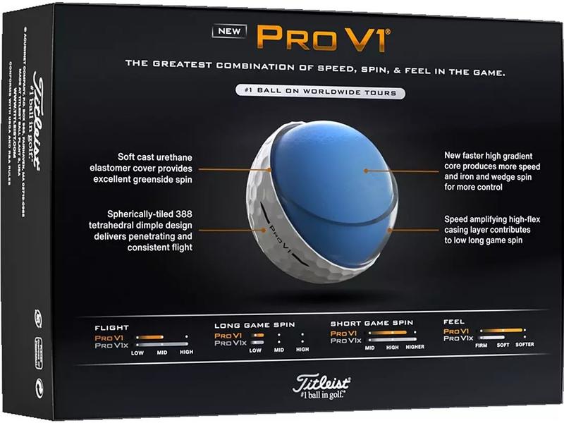 Titleist 2025 Pro V1 Golf Balls, golf sports