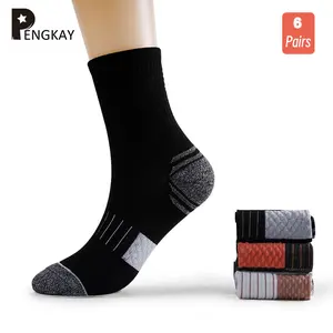 10/20/30 Pairs Thin Men's Casual Sweat-absorbing and Breathable Mid-leg Socks for Spring and Summer Are Suitable for Daily Life and Outdoor Sports