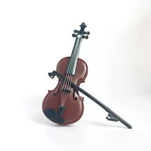 Realistic Violin Miniature Model, Home Decor Ornament, Party Favor, Holiday Gathering Prop, Small Gift for Events