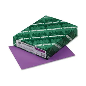 212 MAIN Astrobrights Colored Card Stock - 65 lbs Heavyweight Wood-Based Durable Cardstock, 8.5x11 Planetary Purple, 250 Shts, Laser Inkjet Compatible for Scrapbooking & Stamping DIY Projects