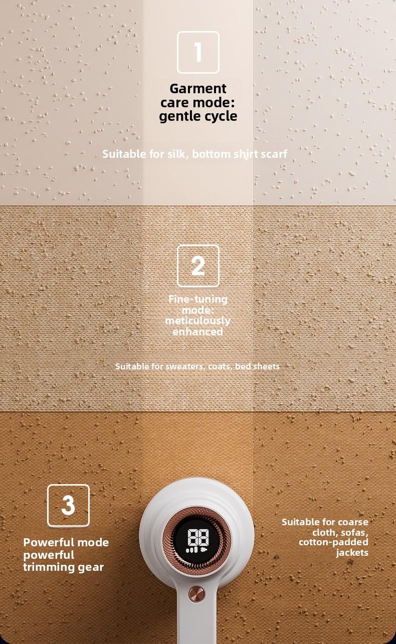 Electric Lint Remover Fabric Shaver, Portable Clothes Pill Fuzz Trimmer, Sweater Defuzzer for Clothing, Furniture and Fabric Care