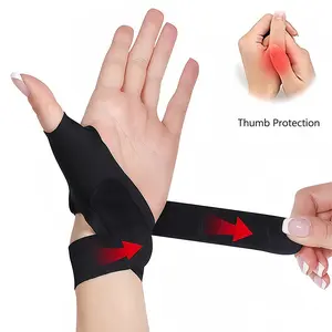 1 Count Wormwood Carpal Tunnel Wrist Brace, Wrist Support Brace Adjustable Wrist Strap Reversible Wrist Brace for Sports Protecting, Carpal Tunnel