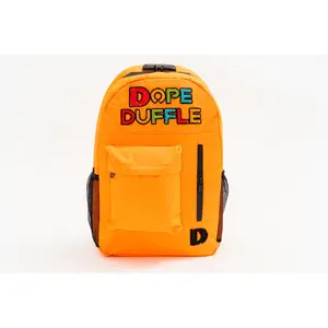 Dope Duffle Smell Proof Chenille Patch logo Backpack