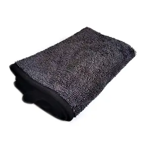 Microfiber Car Drying Towel, 1 Count Super Absorbent Microfiber Multipurpose Cleaning Towels for Cars, Edgeless Car Drying Towel, Car Detailing Towel, Car Wash Accessories, Microfiber Cleaning Cloths