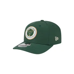 Youth New Era 9Seventy Circle Patch Milwaukee Bucks Snapback Hat