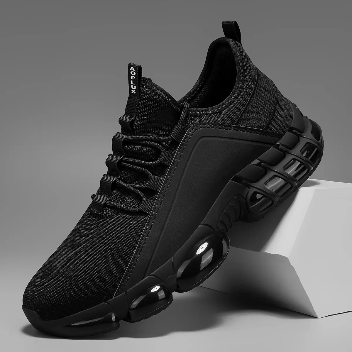 Men's Below-the-Ankle Breathable Fashion Casual Trainers - Athletic Running Trainers, Lightweight Comfortable Outdoor Running Sneakers for Outdoor Fitness, Daily Life, Below The Ankle Casual Trainers