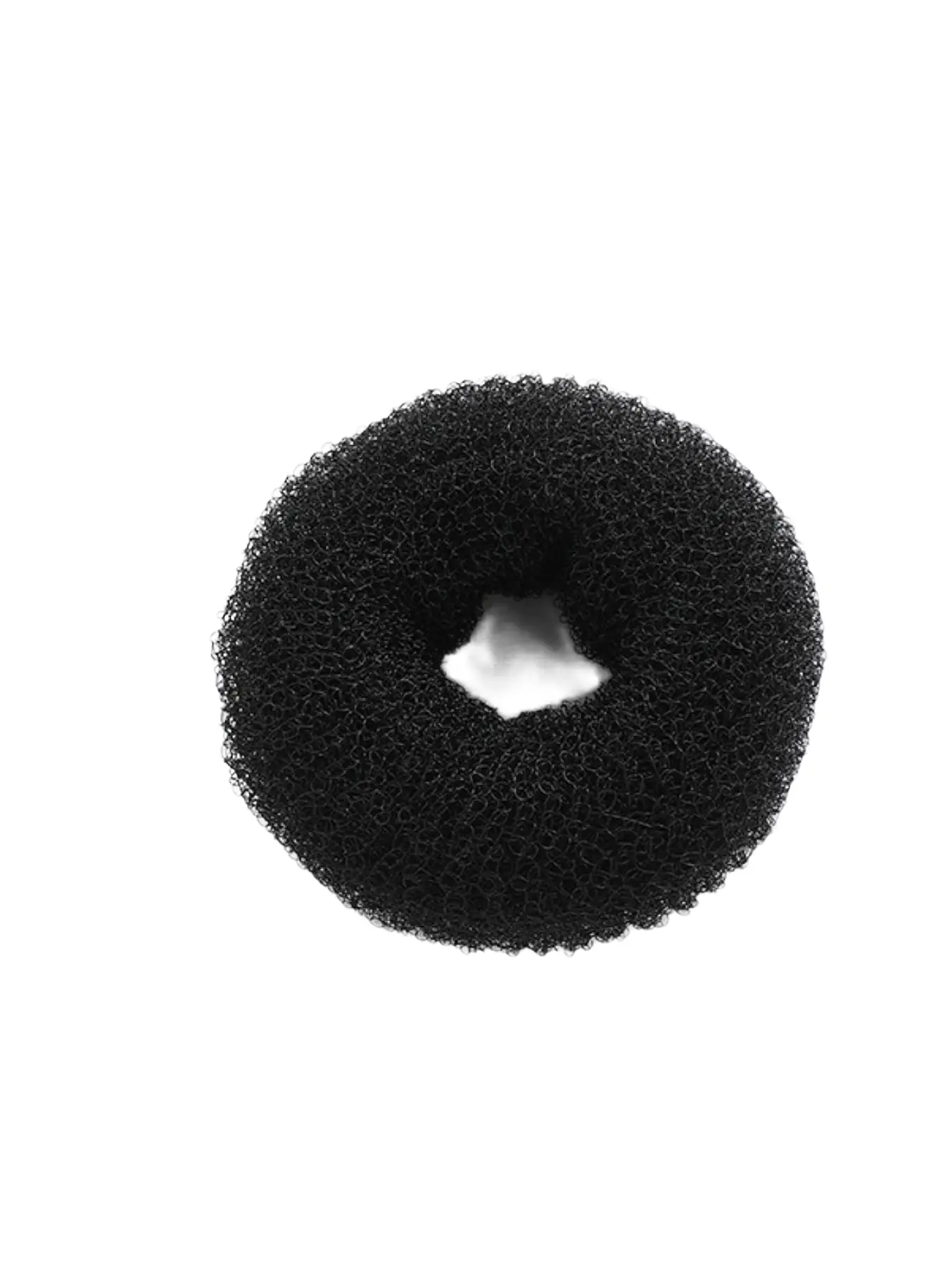 1/3pcs // Fluffy Sponge Hair Ties, Hair Scrunchies, Donut Shape Simple Versatile Comfortable, Secure Hairstyles, Ponytail, Bun, Braids, Hair Accessories