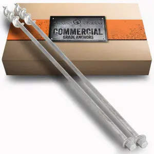 Ground Grabba Commercial Grade 36" Anchors (900mm) - 2 Pack