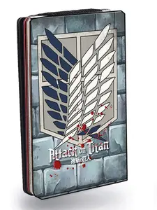 Attack on Titan Anime Slim Wallet Officially Licensed Brand New