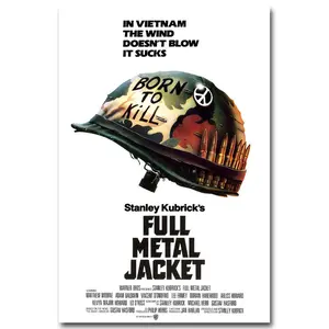 FULL METAL JACKET Movie Poster inch Stanley Kubrick Vietnam War