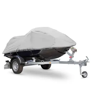 Boat Cover Marine Protection Waterproof 127”-138” Gray