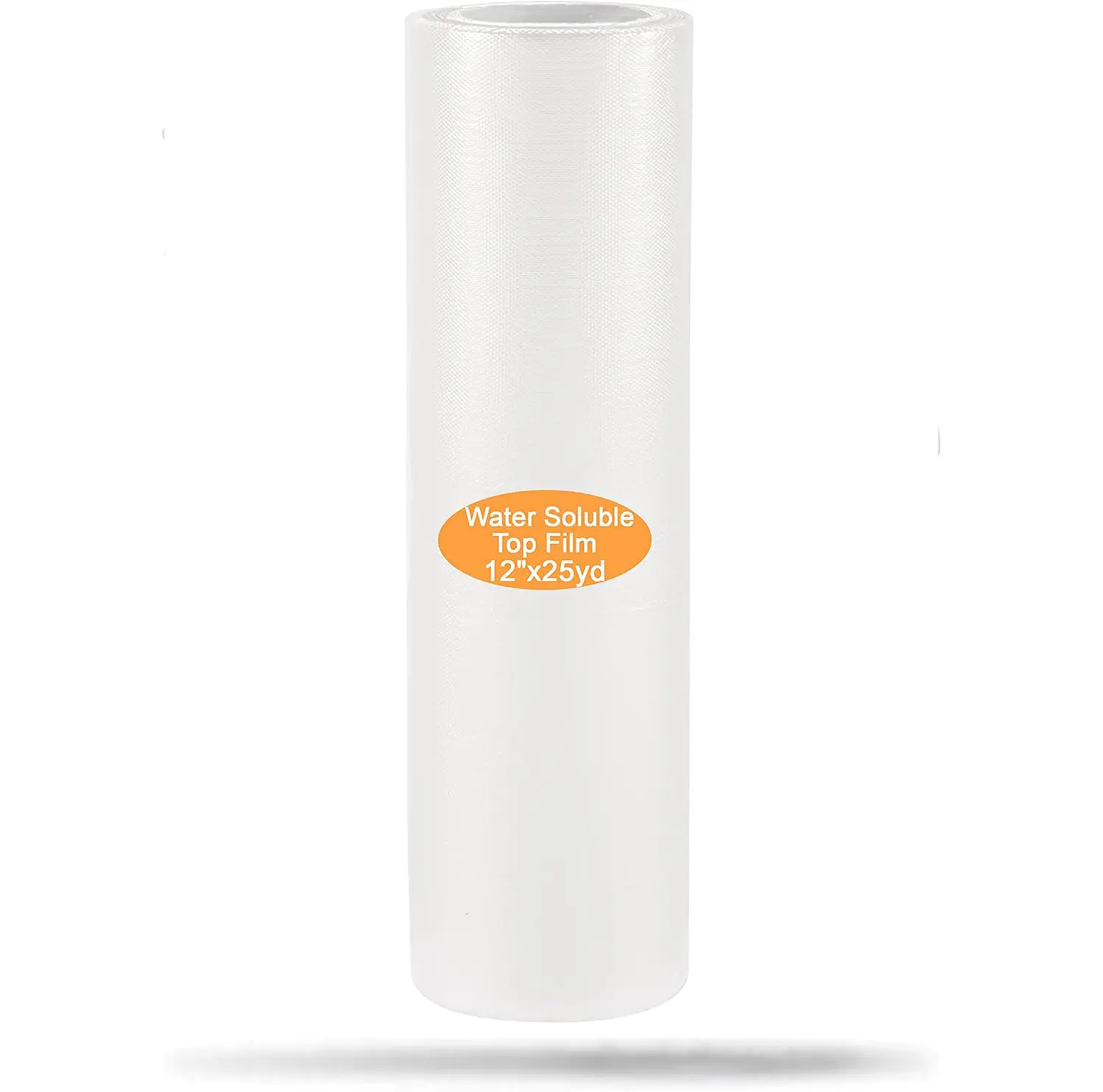 New Brothread Wash Away Water-Soluble Embroidery Topping Film - 12" x 25yd Lightweight Breathable Durable Polyester Sewing Accessory, Acid and Lead Free, Dissolves Completely in Water, Prevents Stitches Sinking, Economical Choice, TikTokshopsummersale
