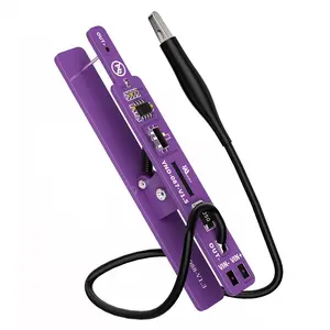 Blue M191 Universal Motherboard Switch Clamp Phone Repair Tool, Supports Apple Series, Android Current Test, Phone Repair Tool