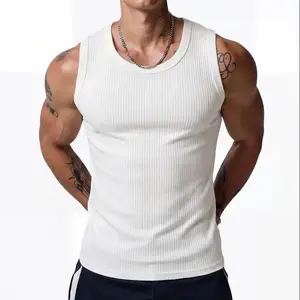 Men's Lightweight Slim-Fit Tank Top Gym Workout Undershirt