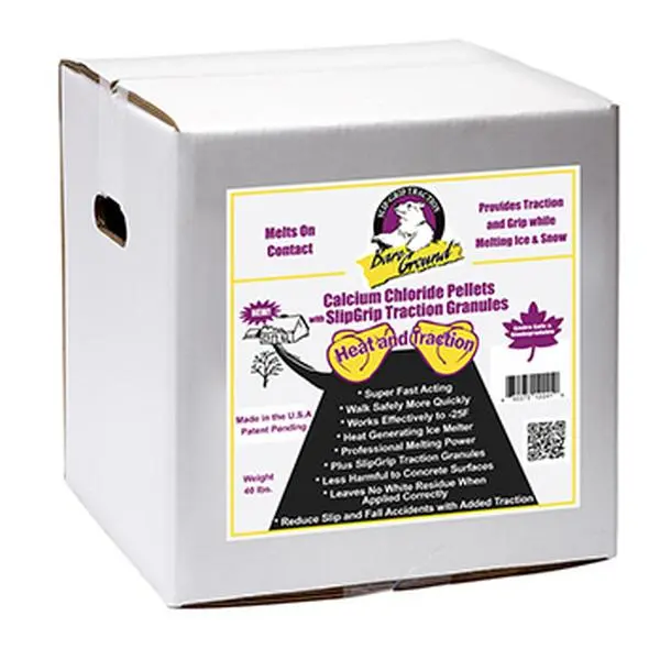 Bareground CCPSG-40 Pellets & Traction Granules Cacl2 - 40 lbs.