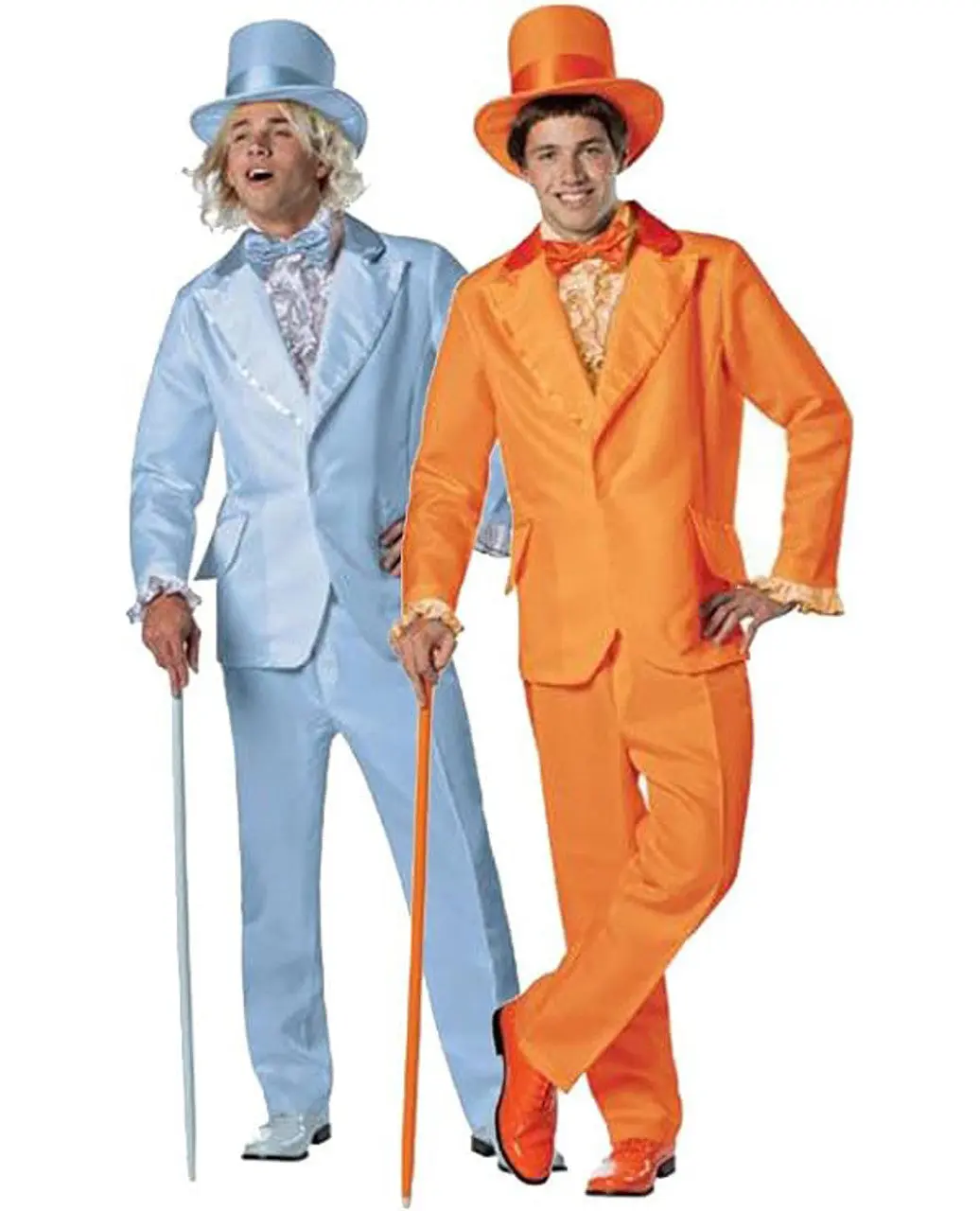 Tuxedo Dumb & Dumber - Blue or Orange Costume - Men's One Size