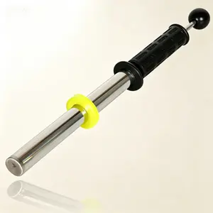 Magnetic Pickup Tool with Release Handle, Sweeper Wand for Nails Screws and Metal Scraps, Retractable Magnet Collector for Workshop Garage, Reusable Metal Shavings Picker for Cuttings Hardware Waste