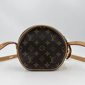 Pre-owned Louis Vuitton Canvas Shoulder Bags Round Crossbody Bag JX0013 BF00211