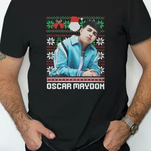 Oscar Maydon Inspired Shirt Corridos Graphic Tee with Festive Design and Comfortable Fit