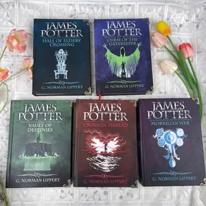 James Potter Series Hardcover Special Edition Books Complete Collector's Set Multiple Cover Designs & Free Bookmarks