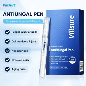 Villsure Antifungal Pen, 5-Count Box, Extra Strength 25% Undecylenic Acid Nail Repair Solution for Toenails or Fingernails (Beauty & Personal Care Nail Treatment)