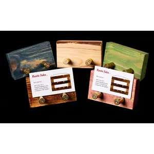 BSKH - Business Card Holder with Real .45 Long Colts for Cheyenne Local Deliveries in Multiple Color Options